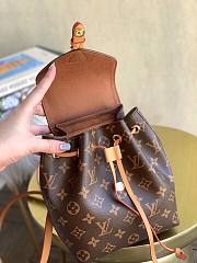 Kitlife Louis Vuitton Montsouris BB Monogram Canvas Backpack - 20x17x10.5cm - 5