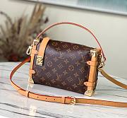 Kitlife Louis Vuitton Side Trunk Monogram Brown Bag - 21 x 14 x 6 cm - 1