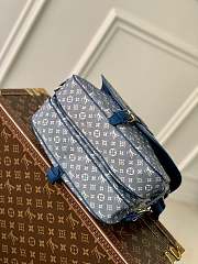 	 Kitlife Louis Vuitton Saumur Monogram Blue - 28x11x20 - 4