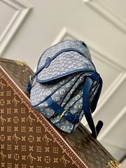 	 Kitlife Louis Vuitton Saumur Monogram Blue - 28x11x20 - 3