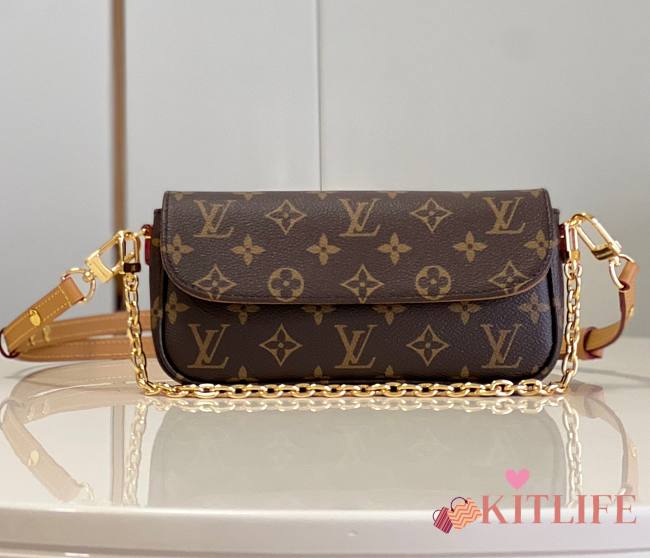 Kitlife Louis Vuitton Wallet On Chain Ivy - 23.5x12x4.3cm - 1