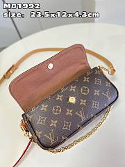 Kitlife Louis Vuitton Wallet On Chain Ivy - 23.5x12x4.3cm - 5