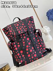 KITLIFE LOUIS VUITTON CHRISTOPHER LV X YK BACKPACK - 38 x 44 x 21 cm - 3