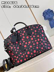 KITLIFE LOUIS VUITTON LV X YK LOCK IT Black and red - 46 x 28 x 16 cm - 4