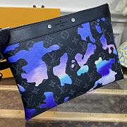 KITLOFE LOUIS VUITTON POCHETTE TO-GO BAG Sunrise Monogram Eclipse Canvas - 30 x 21.5 x 1 cm - 4