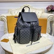 KITLIFE LOUIS VUITTON UTILITY BACKPACK Damier Graphite -33 x 41 x 16 cm - 4