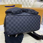 KITLIFE LOUIS VUITTON UTILITY BACKPACK Damier Graphite -33 x 41 x 16 cm - 3