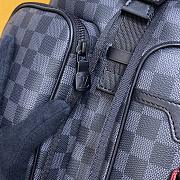 KITLIFE LOUIS VUITTON UTILITY BACKPACK Damier Graphite -33 x 41 x 16 cm - 2