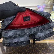 KITLIFE LOUIS VUITTON MESSENGER UTILITY BAG Damier Graphite - 27 x 16.5 x 10.5 cm - 3