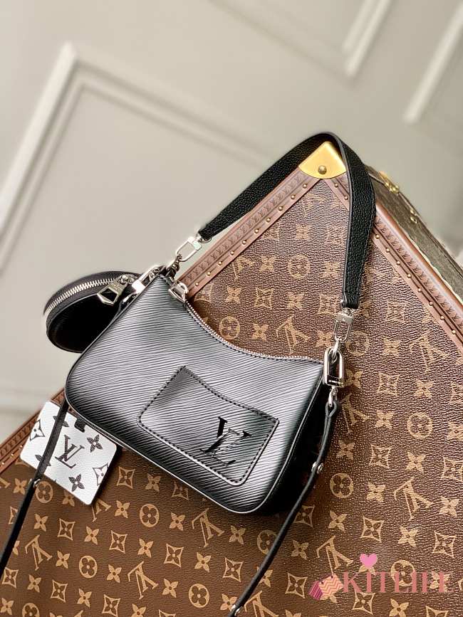 KITLIFE LOUIS VUITTON MARELLE BLACK - 19.0 x 13.5 x 6.5 - 1