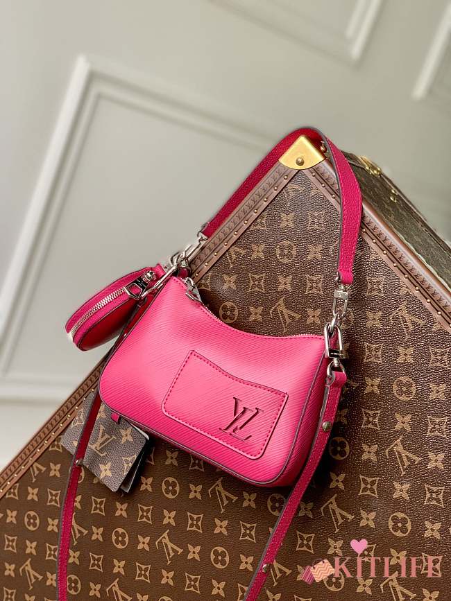 	 KITLIFE LOUIS VUITTON MARELLE PINK - 19.0 x 13.5 x 6.5 - 1