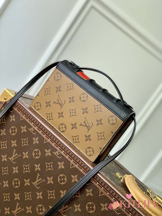 KITLIFE LOUIS VUITTON LV BOOK BAG BLACK - 20 x 14 x 4 cm - 1