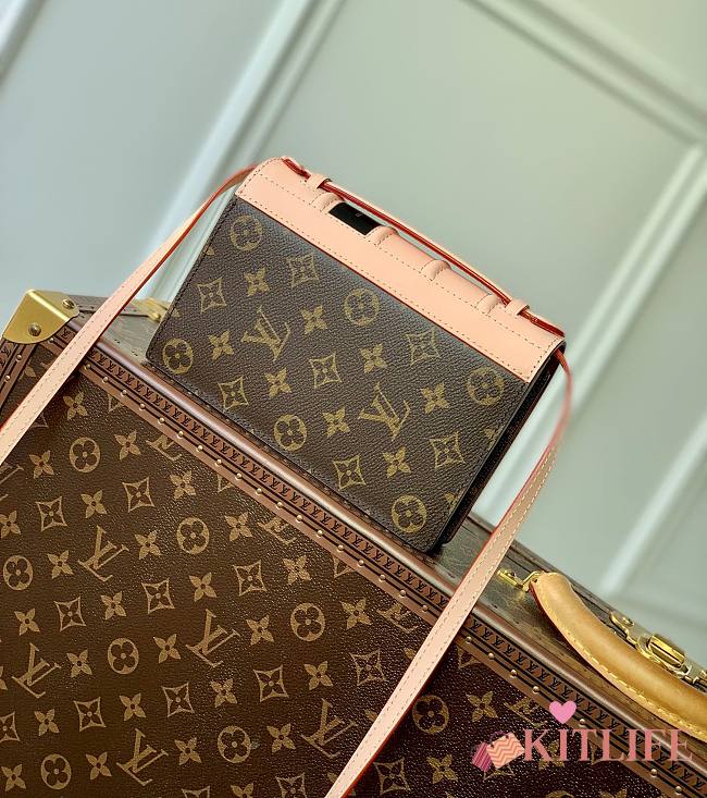 	 KITLIFE LOUIS VUITTON LV BOOK BAG - 20 x 14 x 4 cm - 1