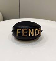 Kitlife Fendigraphy Nano Black Python Leather - 16.5x14x5cm - 4