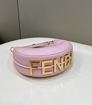 Kitlife Fendigraphy Small Pink Python Leather - 29x24.5x10cm - 4