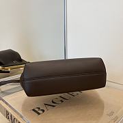 Fendi First Small Dark Brown Leather  – 8BP129 – 26×18×9.5 cm - 5