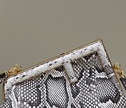 Fendi First Small White Python Leather Bag – 8BP129 – 26×18×9.5 cm - 5