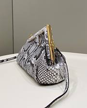 Fendi First Small White Python Leather Bag – 8BP129 – 26×18×9.5 cm - 2
