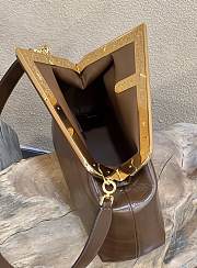 Kitlife Fendi First Medium Brown Blushed Crocodile Leather - 32.5x15x23.5cm - 4