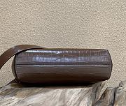 Kitlife Fendi First Medium Brown Blushed Crocodile Leather - 32.5x15x23.5cm - 2