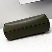 	 Fendi First Small Dark Green Leather – 26×18×9.5 cm - 5