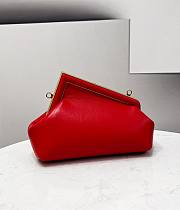 Kitlife Fendi First Small Red Leather – 26×18×9.5 cm - 1