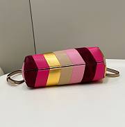 Kitlife Fendi First Small Leather bag with multicolour inlay - 26x9.5 x18cm - 4