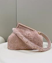 Kitlife Fendi First Medium Mink Leather Light Pink - 32.5x15x23.5cm - 5