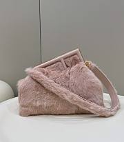 Kitlife Fendi First Medium Mink Leather Light Pink - 32.5x15x23.5cm - 1