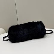 Kitlife Fendi First Small Mink Leather Black - 26×9.5×18cm - 2