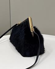 Kitlife Fendi First Small Mink Leather Black - 26×9.5×18cm - 4