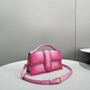 Kitlife Jacquemus Le Bambino Bag in Pink Leather - 24*13*7cm - 4