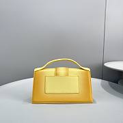 	 Kitlife Jacquemus Le Bambino Bag in Yellow Leather - 24*13*7cm - 4