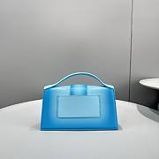 	 Kitlife Jacquemus Le Bambino Bag in Blue Leather - 24*13*7cm - 5