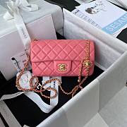 Kitlife Chanel 22s Rectangle Coral Pink - 20x17x3cm - 1