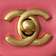 Kitlife Chanel 22s Rectangle Coral Pink - 20x17x3cm - 6