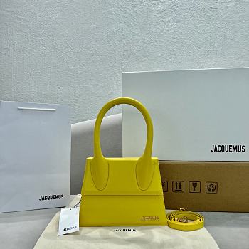 Kitlife Jacquemus Le Chiquito Large Yellow Smooth Leather - 24cm