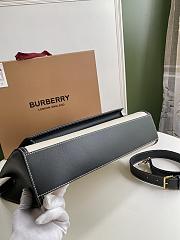 Kitlife Burberry Logo Graphic Canvas and Leather Pocket Bag - 23 x 6 x 26.5cm - 3