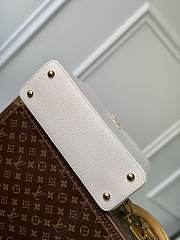 	 Kitlife Louis Vuitton Capucines Mini Bag Taurillon White and Pink - 31.5×20×11 cm - 5