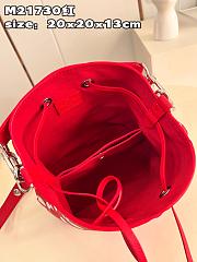 KITLIFE LOUIS VUITTON NEONOE BB BAG LV X YK Red and white - 20 x 20 x 13 cm - 2