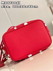 KITLIFE LOUIS VUITTON NEONOE BB BAG LV X YK Red and white - 20 x 20 x 13 cm - 4