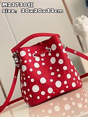 KITLIFE LOUIS VUITTON NEONOE BB BAG LV X YK Red and white - 20 x 20 x 13 cm - 5