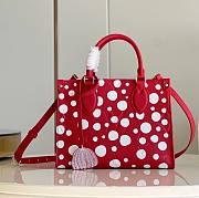 	 KITLIFE LOUIS VUITTON ONTHEGO PM BAG LV X YK Red and white - 25x19x11.5cm - 1