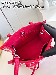 	 KITLIFE LOUIS VUITTON ONTHEGO PM BAG LV X YK Red and white - 25x19x11.5cm - 5