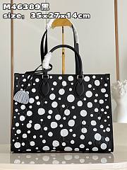 	 KITLIFE LOUIS VUITTON ONTHEGO MM BAG LV X YK Black and White - 35 x 27 x 14 cm - 1