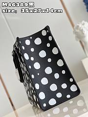 	 KITLIFE LOUIS VUITTON ONTHEGO MM BAG LV X YK Black and White - 35 x 27 x 14 cm - 5