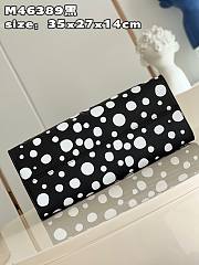 	 KITLIFE LOUIS VUITTON ONTHEGO MM BAG LV X YK Black and White - 35 x 27 x 14 cm - 3