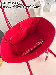 	 KITLIFE LOUIS VUITTON NEVERFULL PM BAG LV X YK Red and white - 31 x 28 x 14 cm - 2
