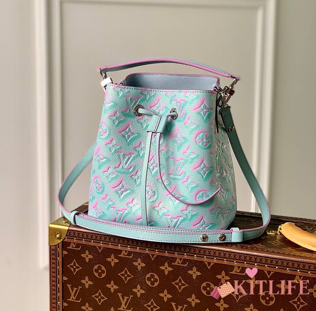 Kitlife Louis Vuitton Neonoe BB Lilas Purple Sprayed and embossed leather - 20x20x13cm - 1