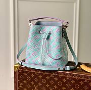 Kitlife Louis Vuitton Neonoe BB Lilas Purple Sprayed and embossed leather - 20x20x13cm - 1